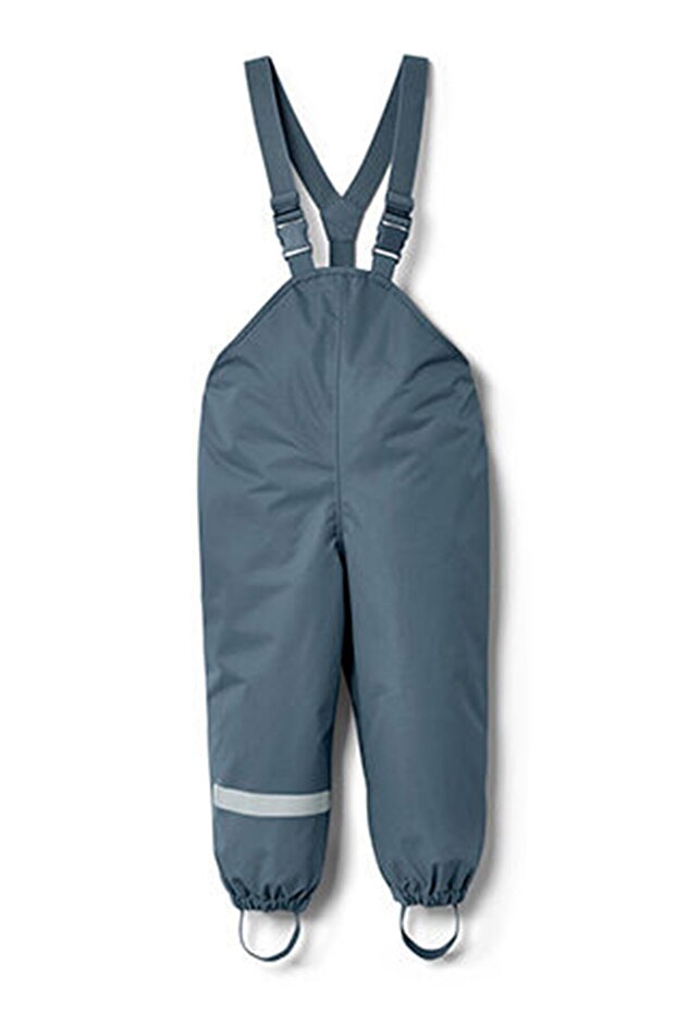 بنطال مطر سادة للأولاد، رمادي - 2