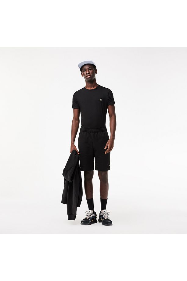 Erkek Regular Fit Siyah Şort - 5