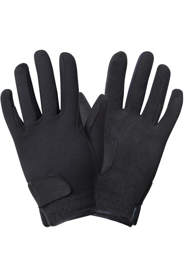 Fouganza Basic Binicilik Eldiveni - Çocuk - Siyah - 3