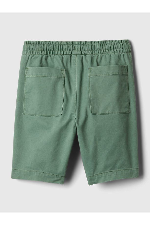 Erkek Çocuk Yeşil Twill Easy Şort - 2