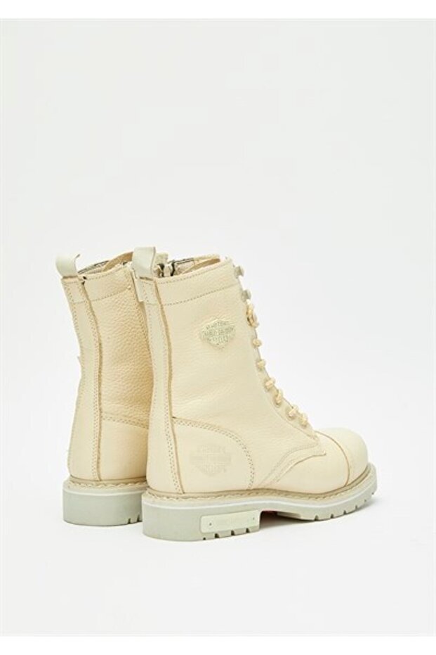 Colmar Kadın Bej Deri Bot - 4