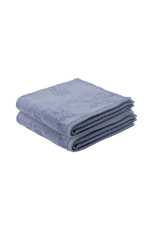 Mayra 2-Piece Velvet Hand and Face Towel 50X90 cm