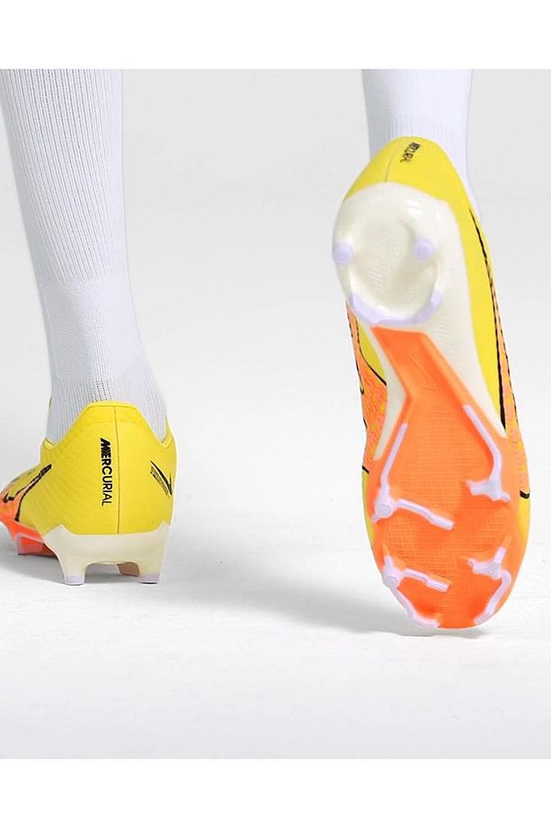 Mercurial Air Zoom F.g. M.g. Erkek Soccer Shoes Krampon Sarı - 8