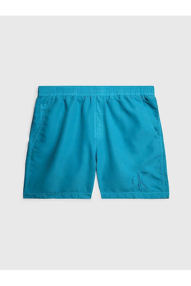 Erkek Medium Drawstring Deniz Şortu - 2