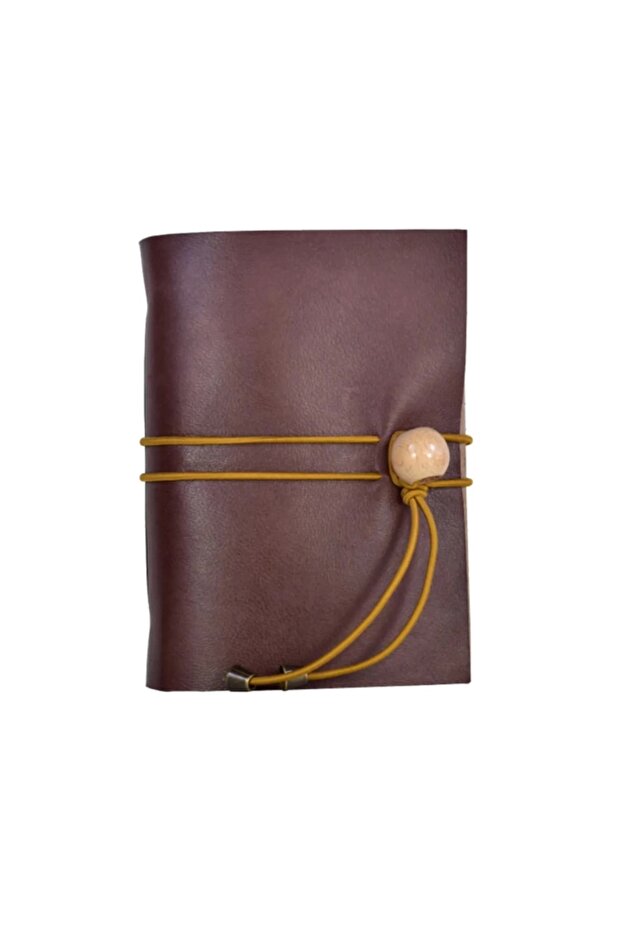 KRAFTON DERİ DEFTER / BONCUKLU - 3
