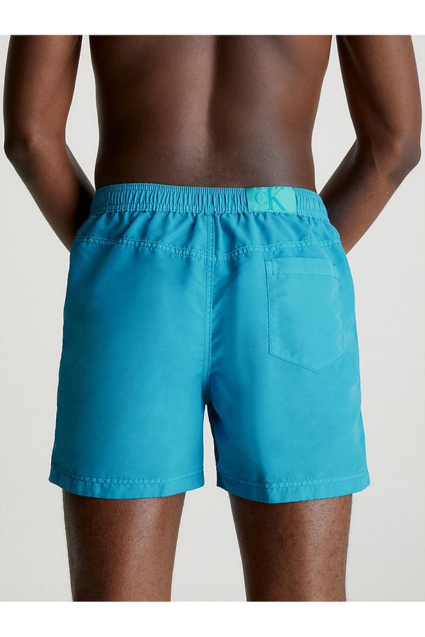Erkek Medium Drawstring Deniz Şortu - 5