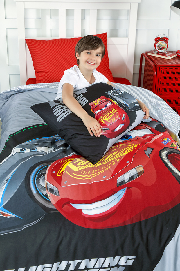 Cars Lmq95 Single Disney Licensed Fitted Sheet Children's Bedding Set