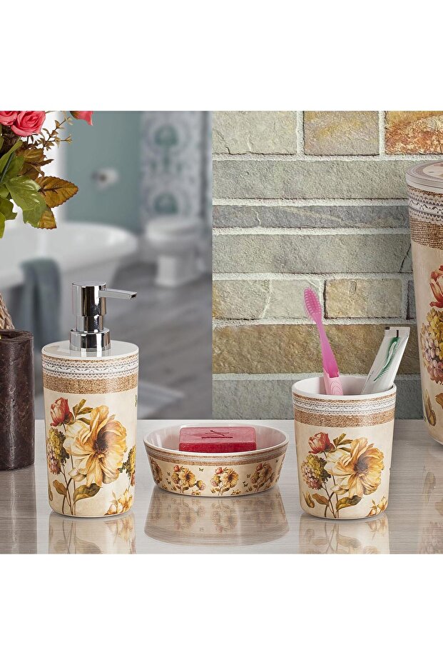 Flor 3'Lü Banyo Seti - 1