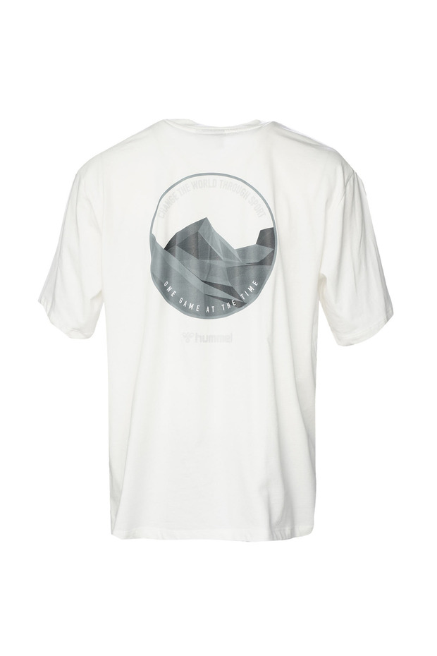 POLYGONAL OVERSIZE KISA KOLLU TİŞÖRT - 7