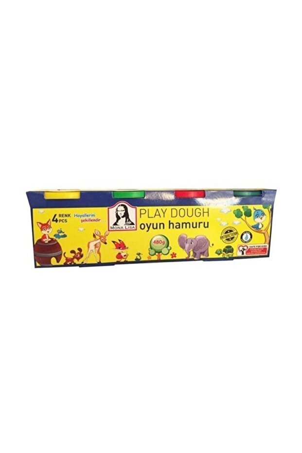 Oyun Hamuru 480 gr 4 Renk Sd244