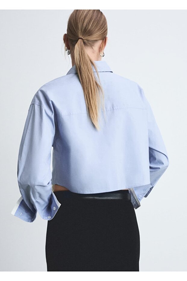 Crop gömlek - 4