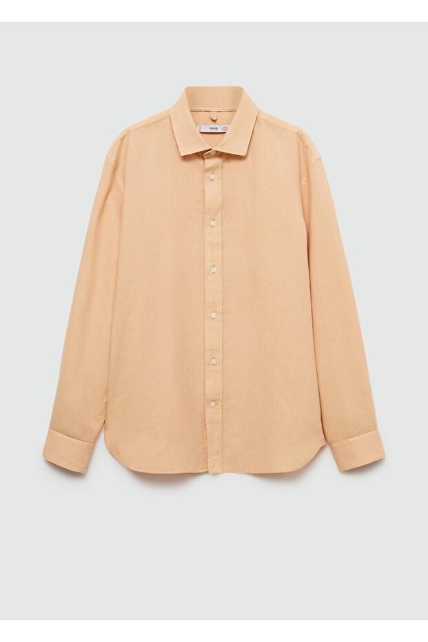 Klassisch geschnittenes Leinenhemd - 3