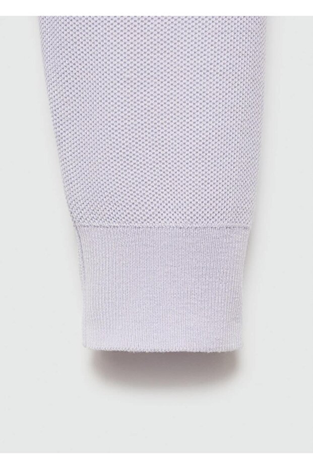 Pamuklu ince triko kazak - 7