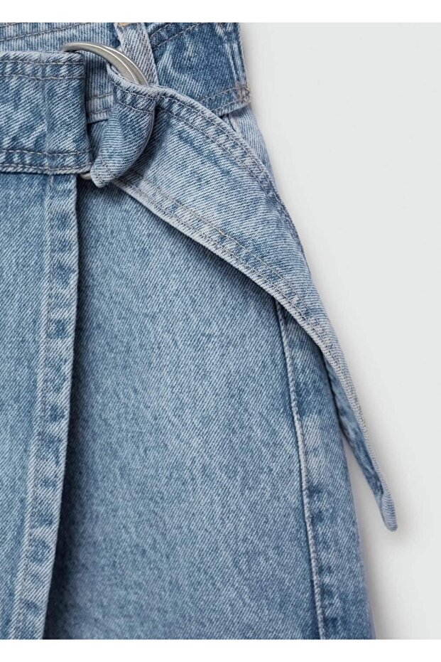 Denim Pantolon Etek - 8