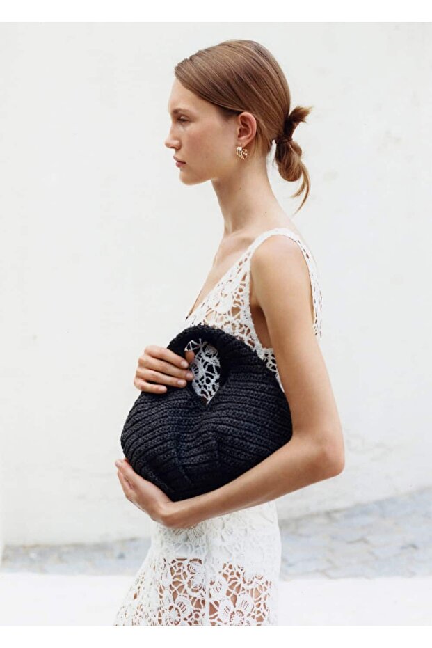 Doğal elyaf el çantası - 2