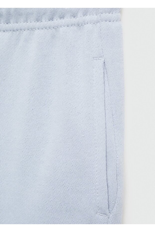 Pamuklu jogger pantolon - 5