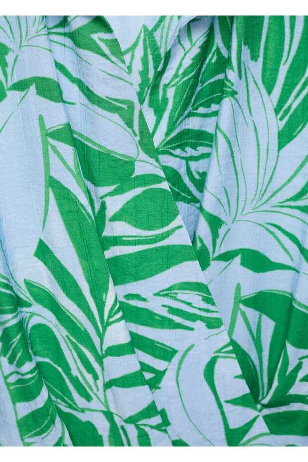 Desenli anvelop kesim elbise - 7