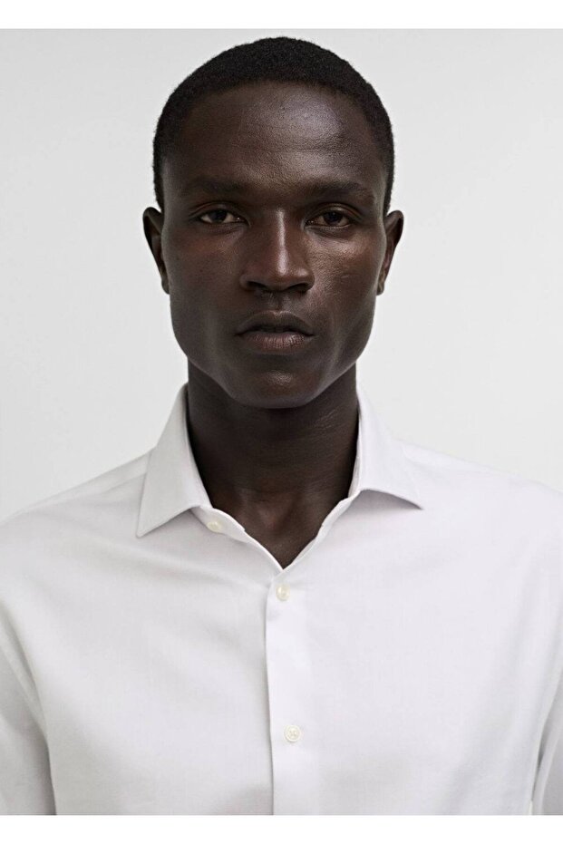 Hemd mit normaler Passform und Bündchen - 6