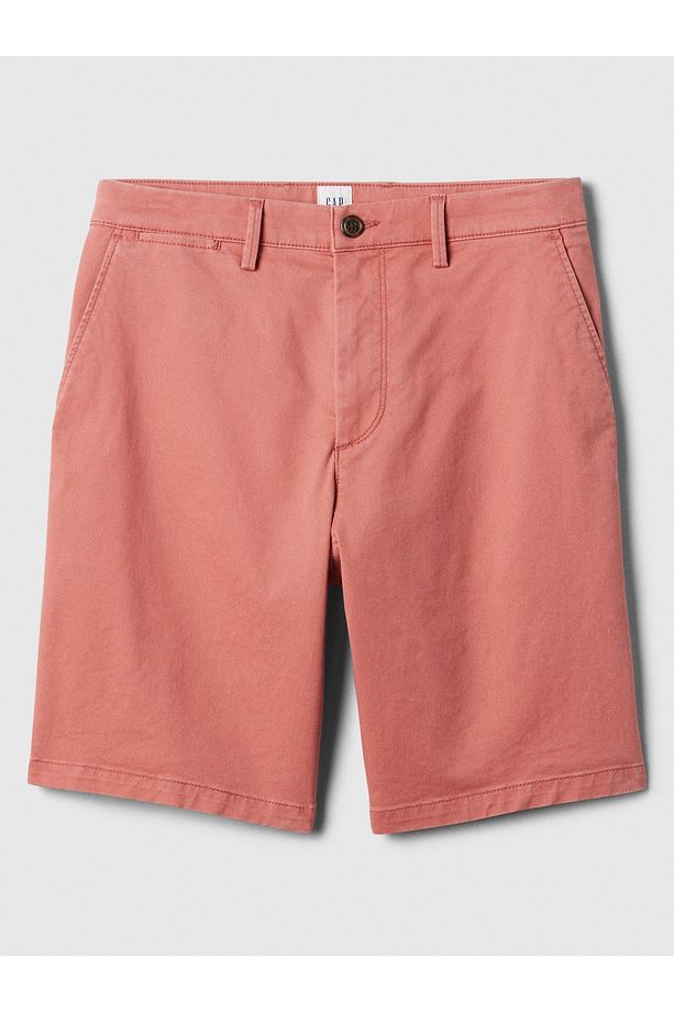 Erkek Kırmızı Essential Khaki Şort - 2