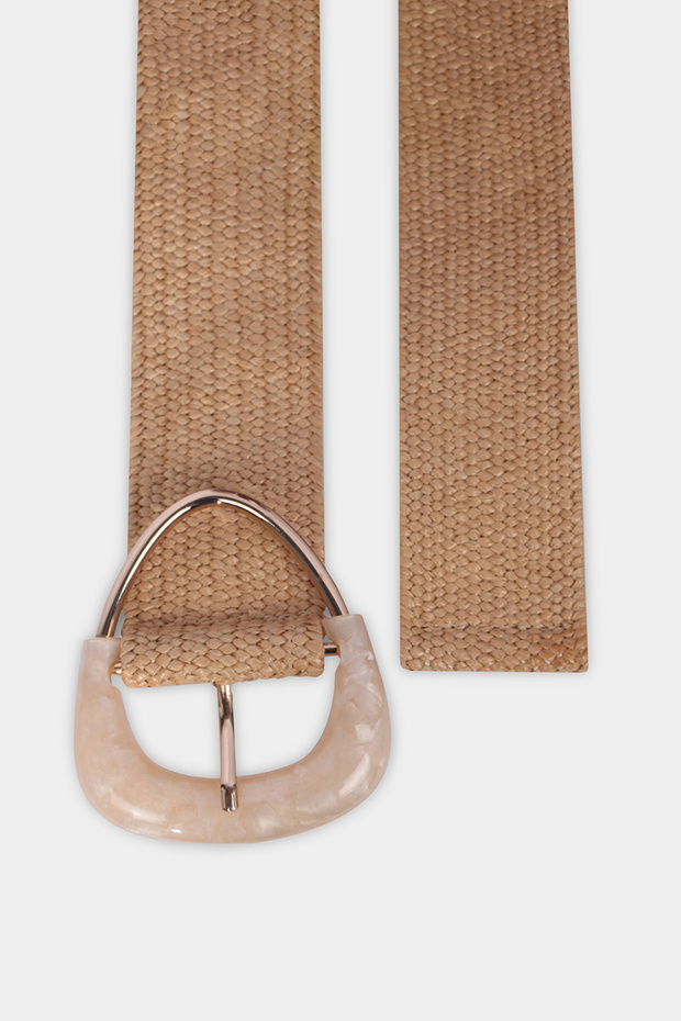 Bej Renk Kadın Kemer - 2