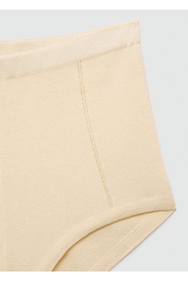 Dekoratif dikişli triko iç çamaşırı - 6