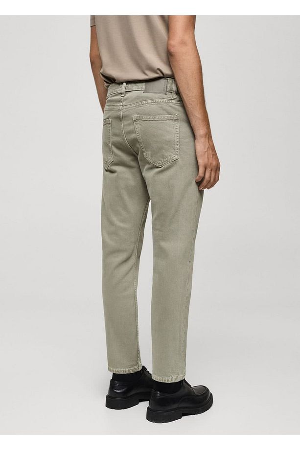 Ben Tapered Crop Jean Pantolon - 4