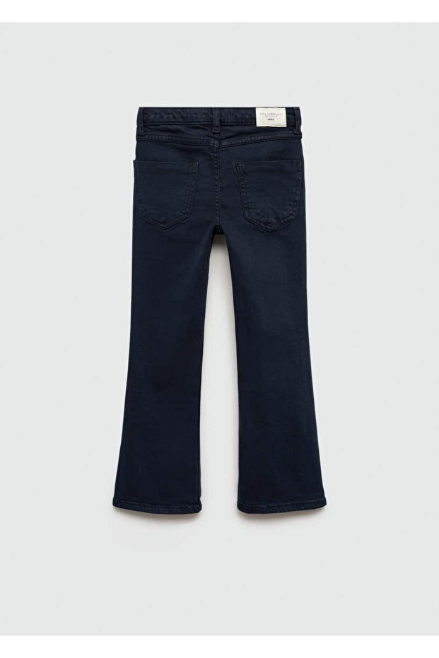 İspanyol Paça Cepli Jean Pantolon - 2