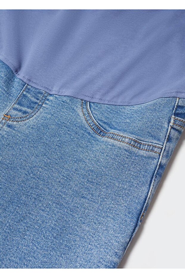 Flared Hamile Jean - 5