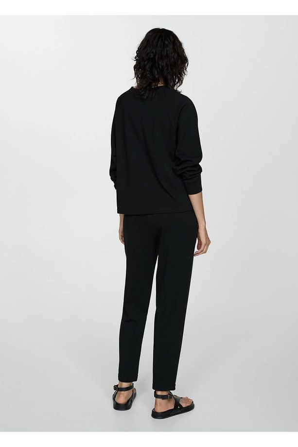 Dikişli jogger pantolon - 4