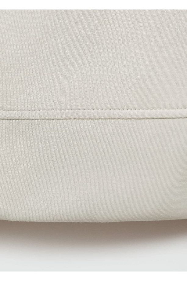 Regular Kesim Polo Kumaş Sweatshirt - 5