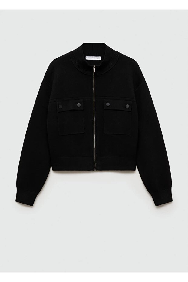 Cepli triko ceket - 3