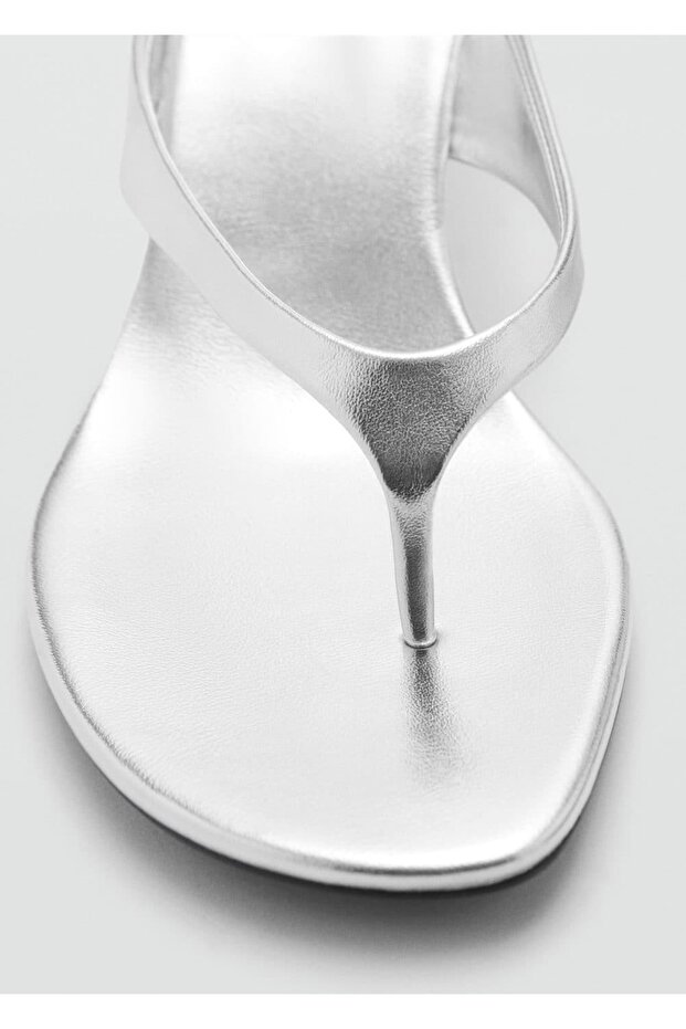 Sandale cu toc metalic - 4