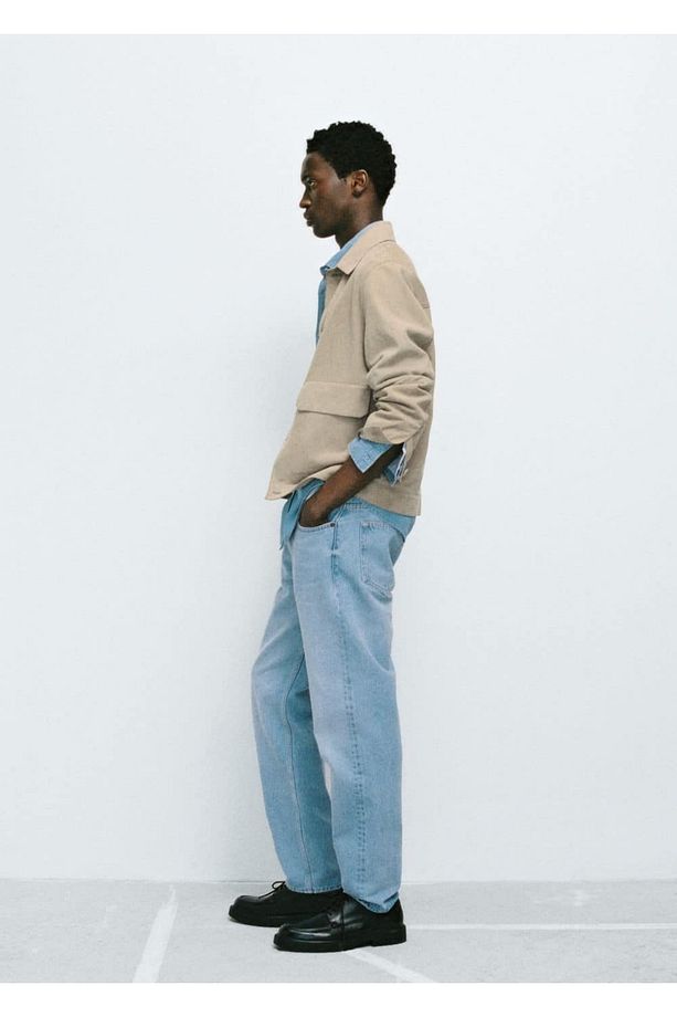 Regular Kesim Bob Jean Pantolon - 5