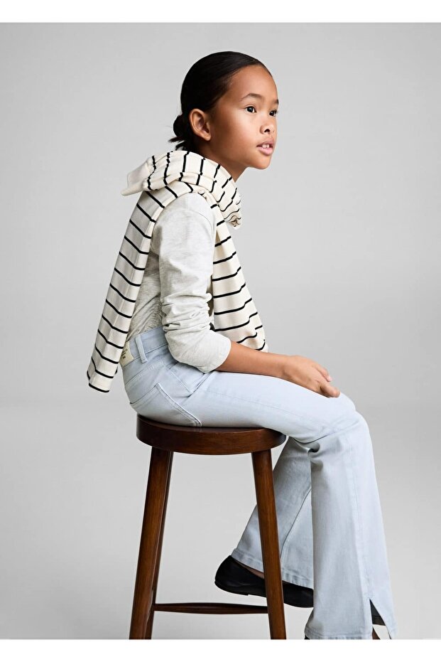 İspanyol paça kot pantolon - 6