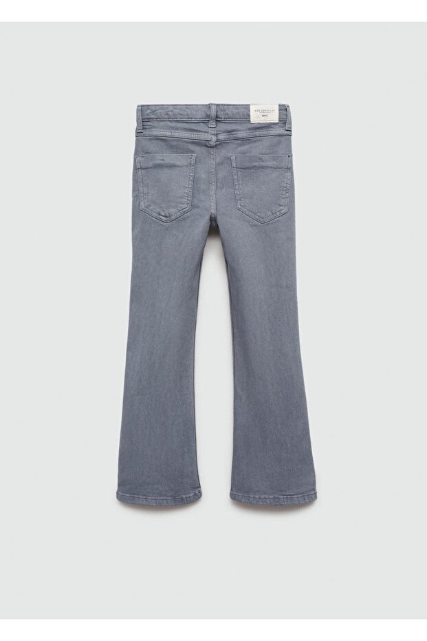 İspanyol Paça Cepli Jean Pantolon - 4