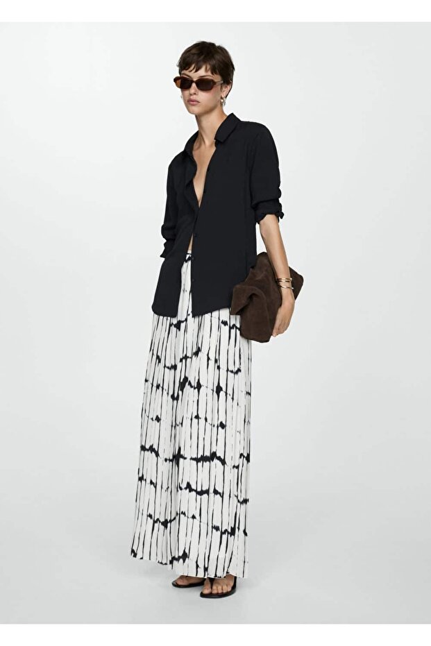 Uzun çizgili etek - 6