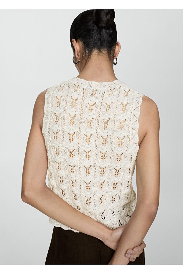 Kroşe triko bluz - 4