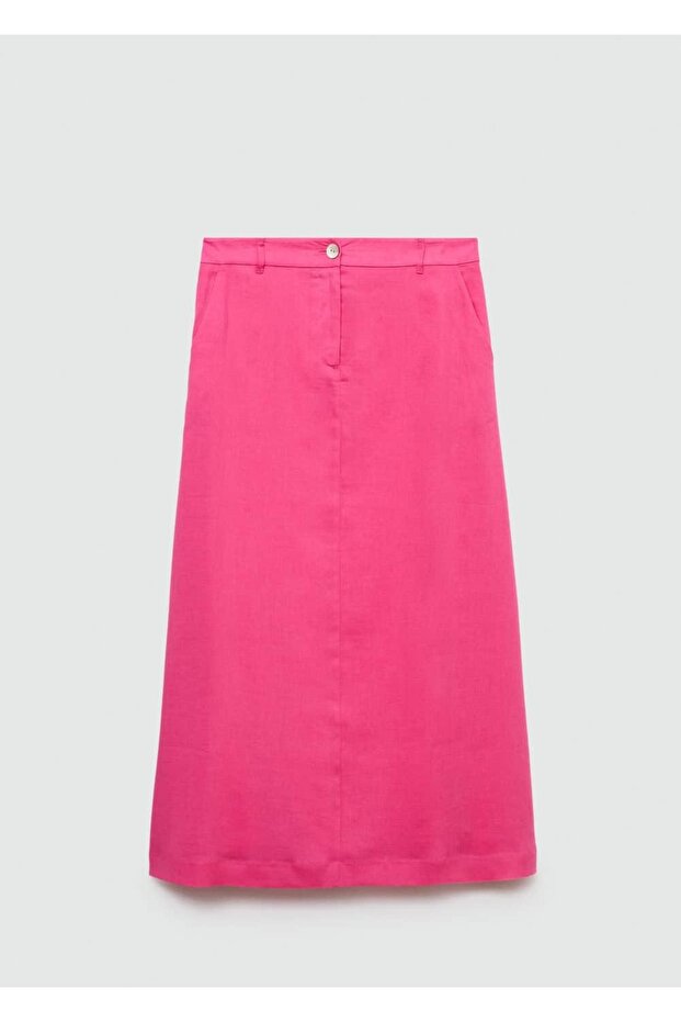 Uzun lyocell etek - 3