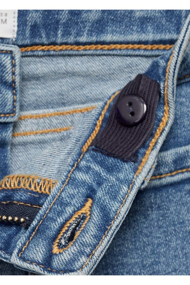 İspanyol Paça Cepli Jean Pantolon - 6
