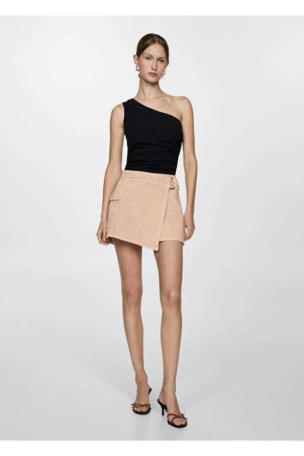 Denim Pantolon Etek - 2