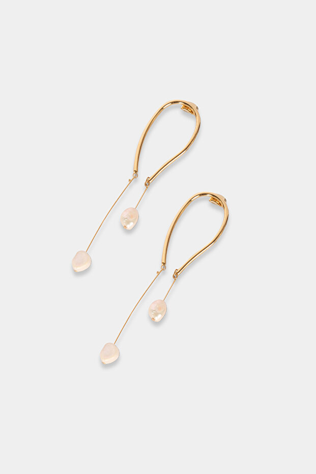 Altın Renk Küpe - 1