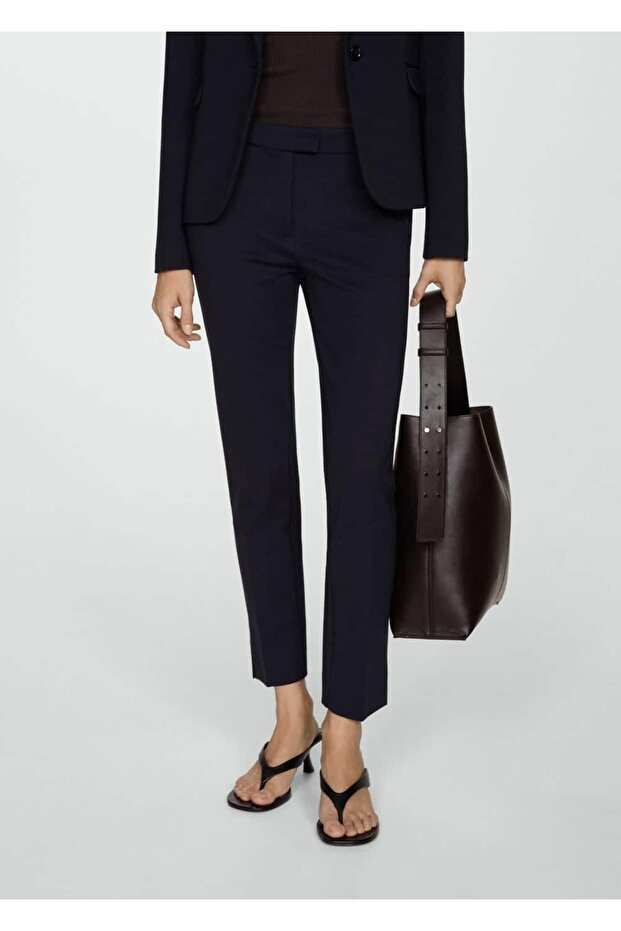 Roma dokuma düz pantolon - 1