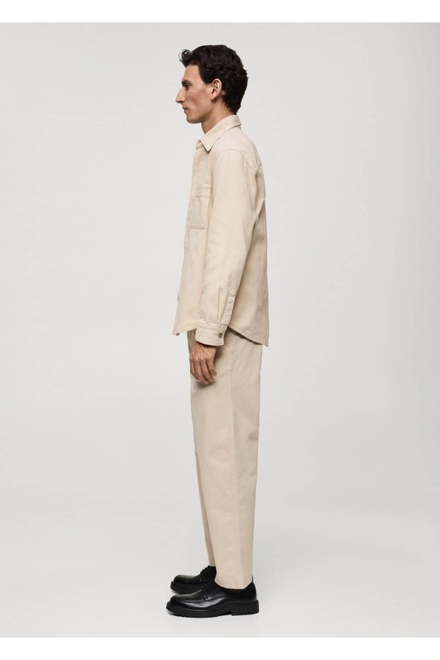 Cepli denim gömlek ceket - 6