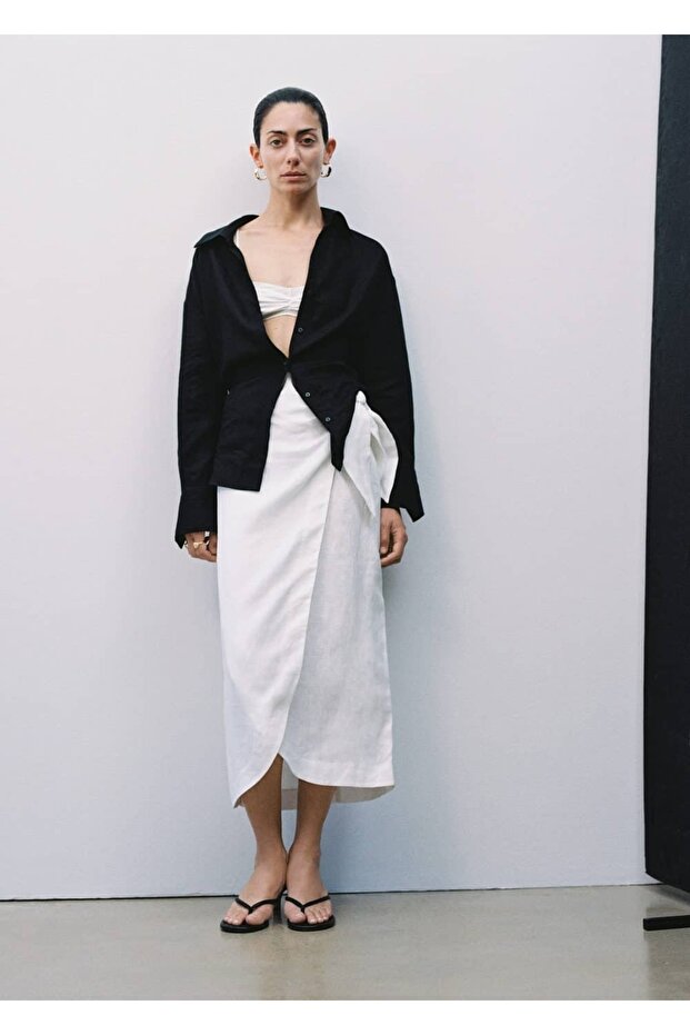 Keten Pareo Etek - 6