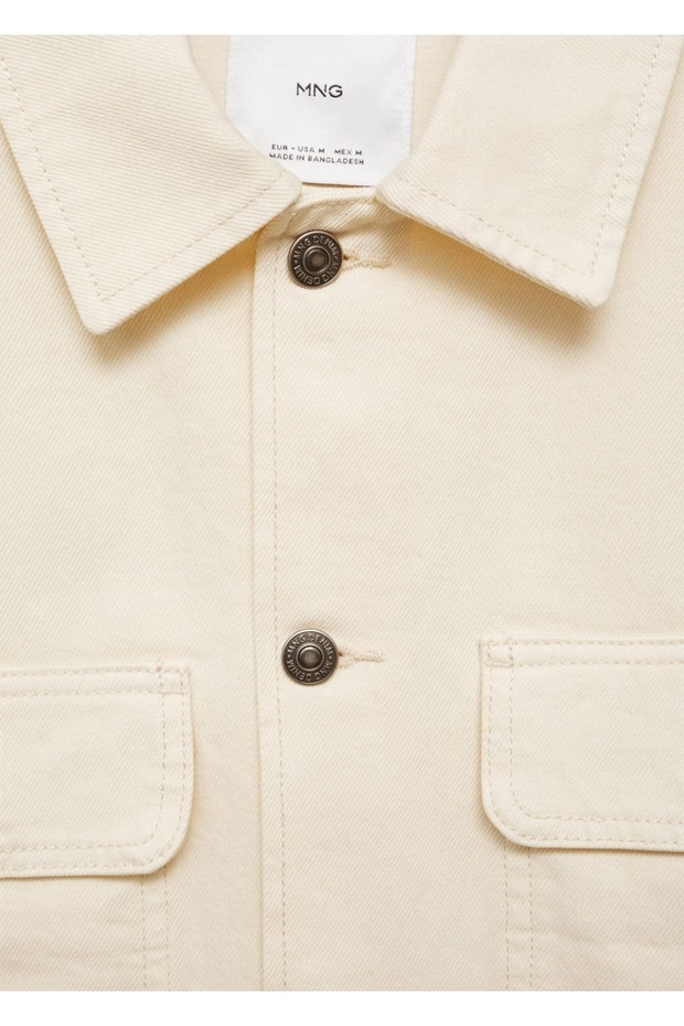 Cepli denim gömlek ceket - 7