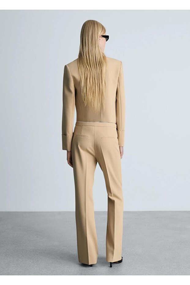 Düğmeli kalıplı ceket - 4