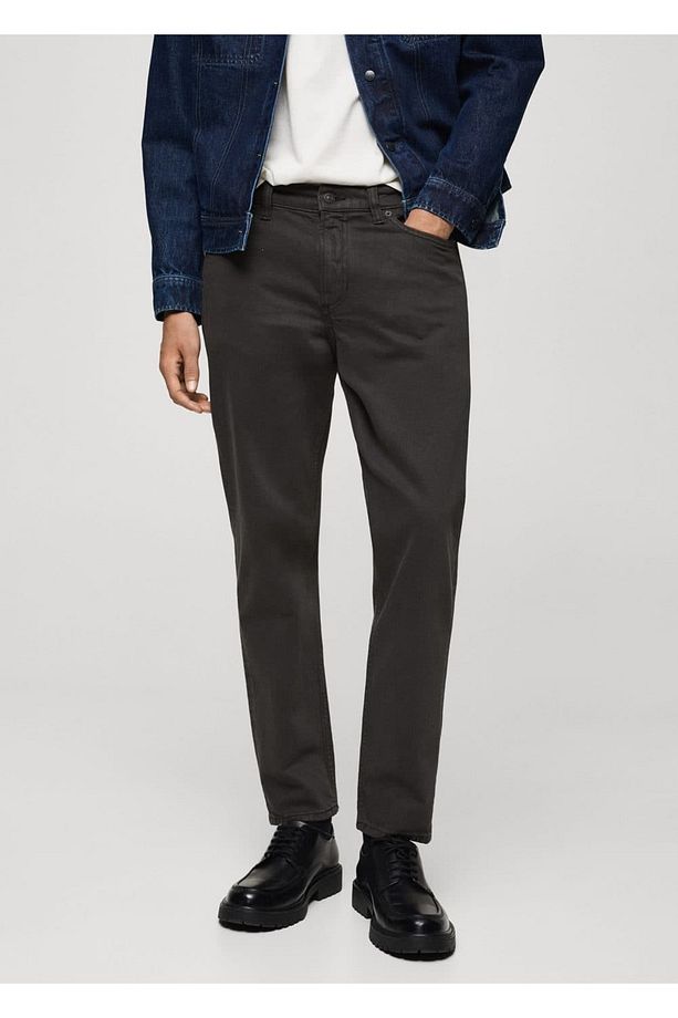 Ben Tapered Crop Jean Pantolon - 1