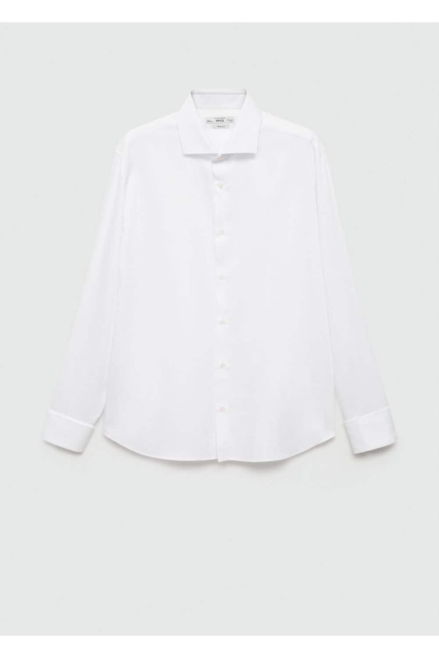 Hemd mit normaler Passform und Bündchen - 3