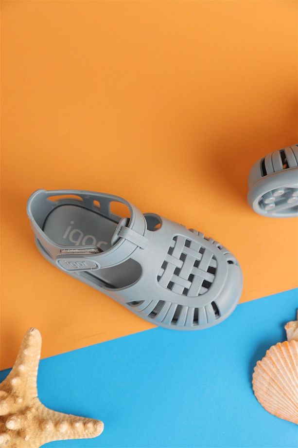 19 - 29 Numara Tobby Solid Mavi Sandalet - 4