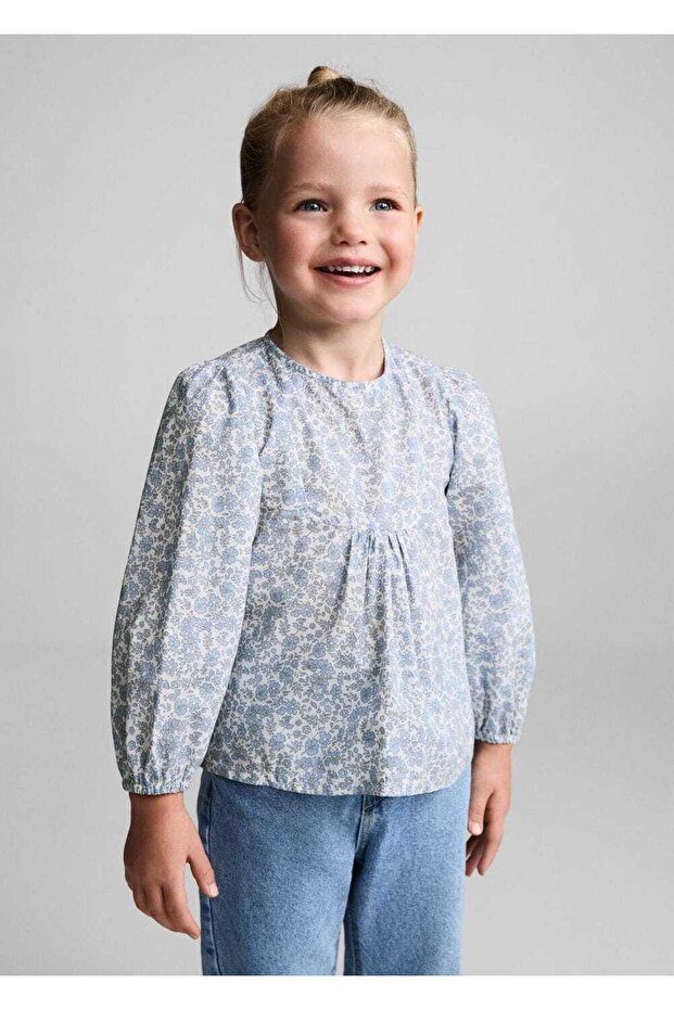 Floral Patterned Blouse - 1